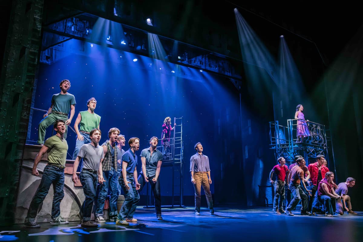 Evan Zimmerman for MurphyMade The cast of 'West Side Story.'