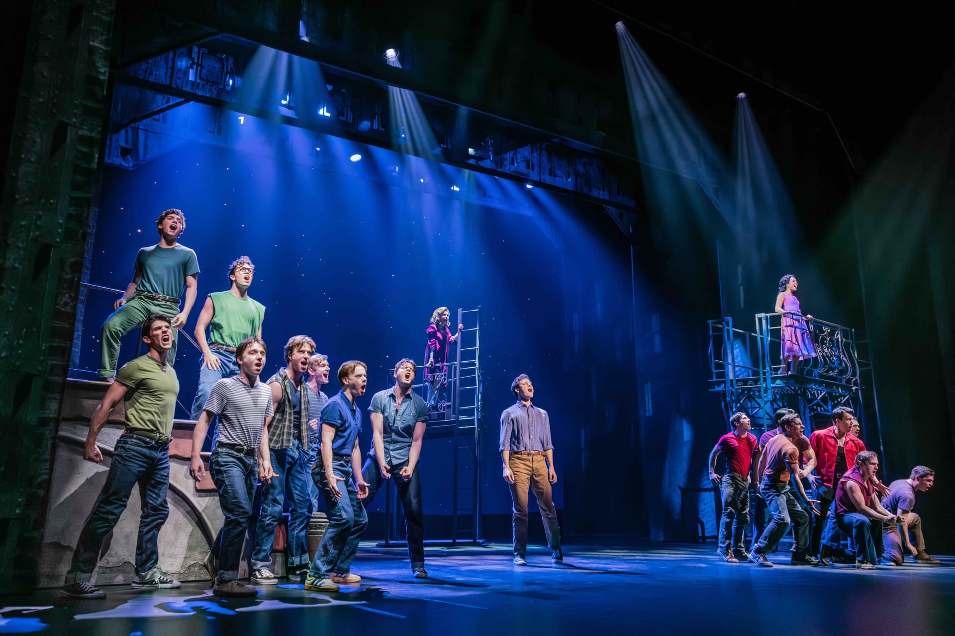 Evan Zimmerman for MurphyMade The cast of 'West Side Story.'