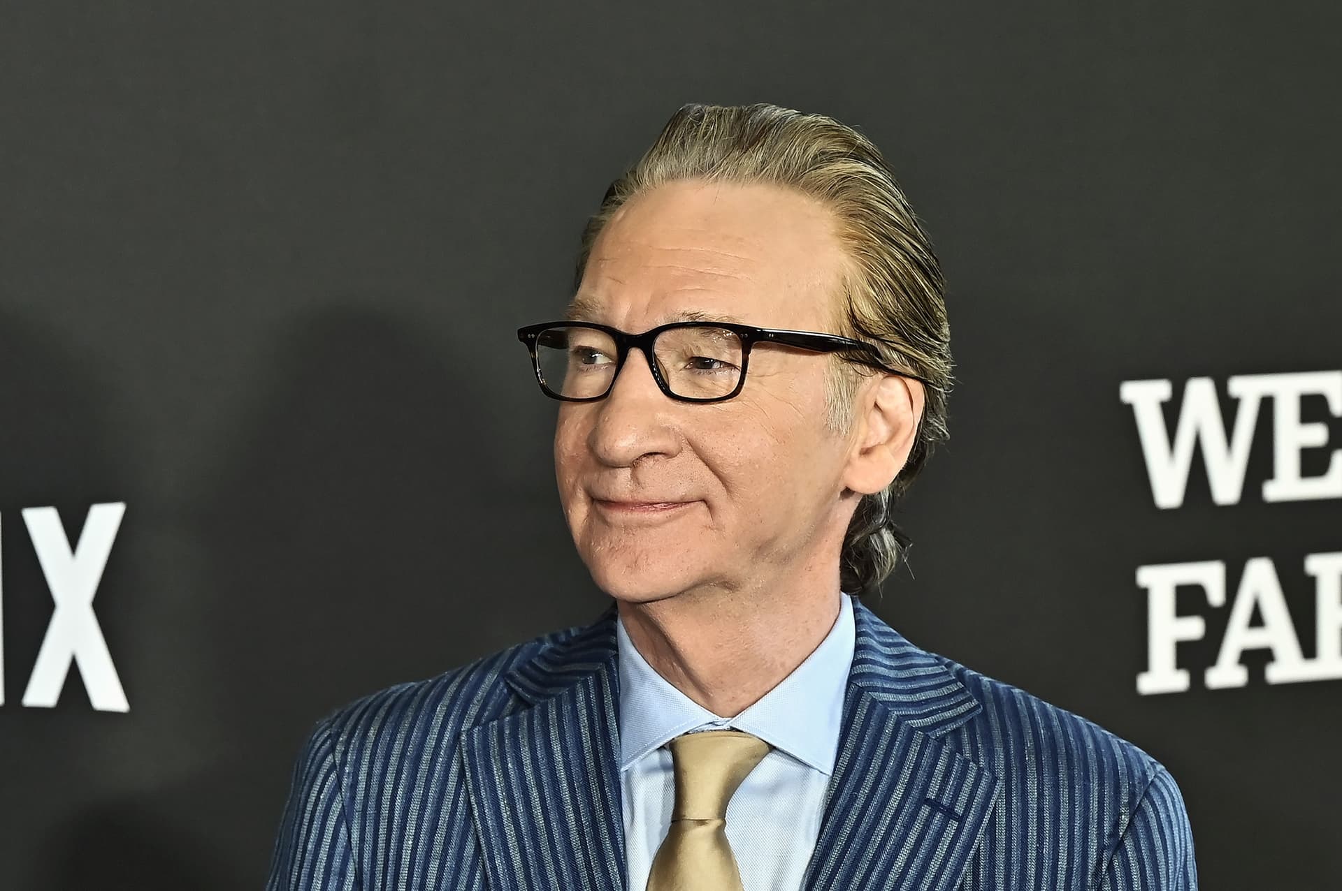 Shannon Finney/WireImage Bill Maher at the 27th Annual Mark Twain Prize for American Humor gala at the Kennedy Center, June 28, 2026.