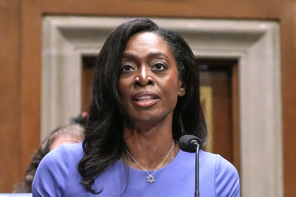 Mariam Zuhaib/AP Dr. Erica Schwartz testifies during a Senate Health Education Labor and Pensions committee confirmation hearing to be the director of the Centers for Disease Control and Prevention at Capitol Hill on July 15, 2026.