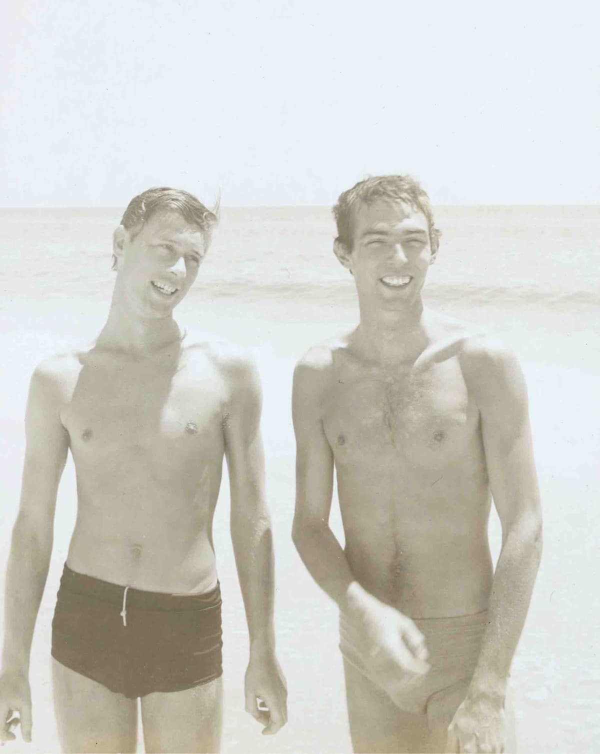 © 2026 The Peter Hujar Archive/Artists Rights Society (ARS), New York. Photo: Peter Hujar, courtesy the Peter Hujar Collection, the Morgan Library & Museum, New York
Paul Thek and Peter Hujar pictured in 1961.