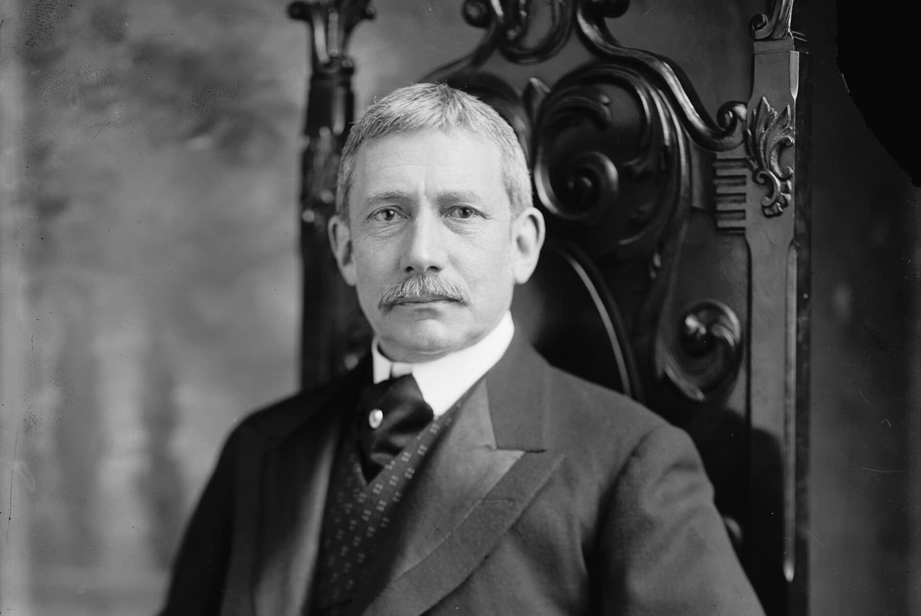Senator Elihu Root of New York. Senator Elihu Root of New York.
