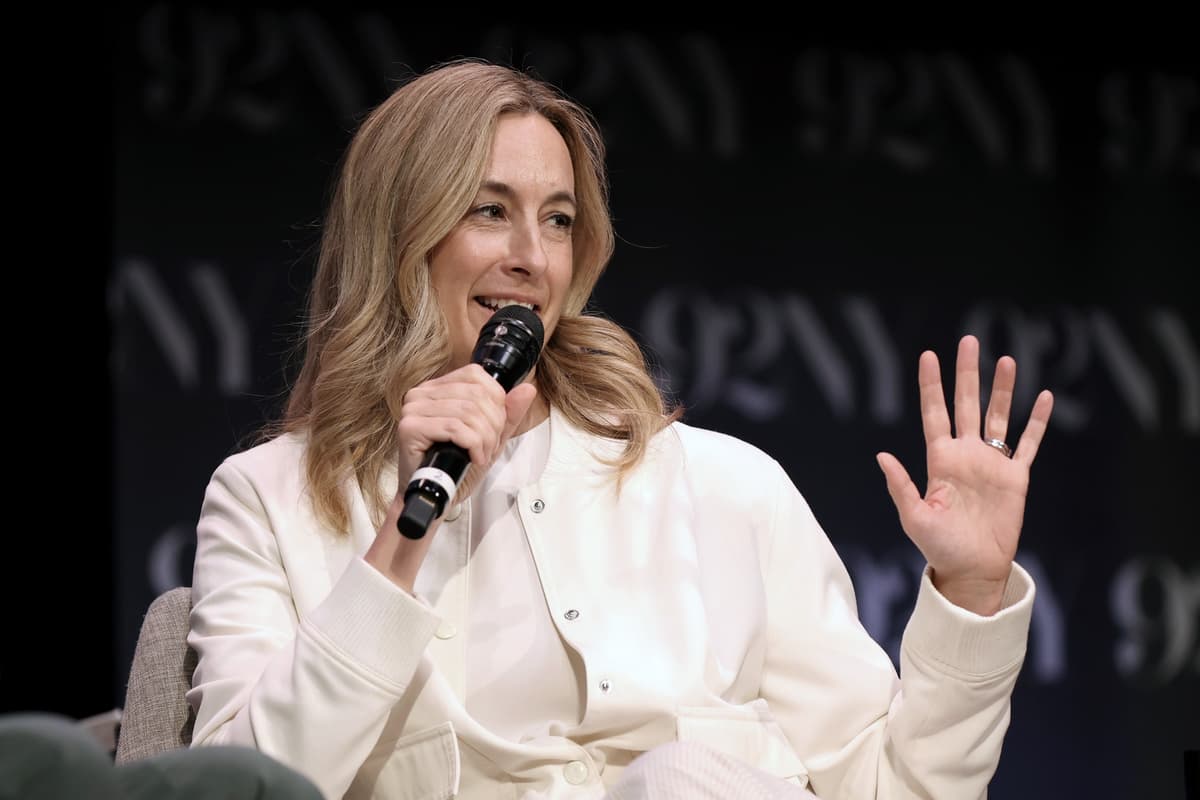 Dominik Bindl/Getty Images Governor Mikie Sherrill of New Jersey participates in a book-launch discussion at New York City on June 9, 2026.