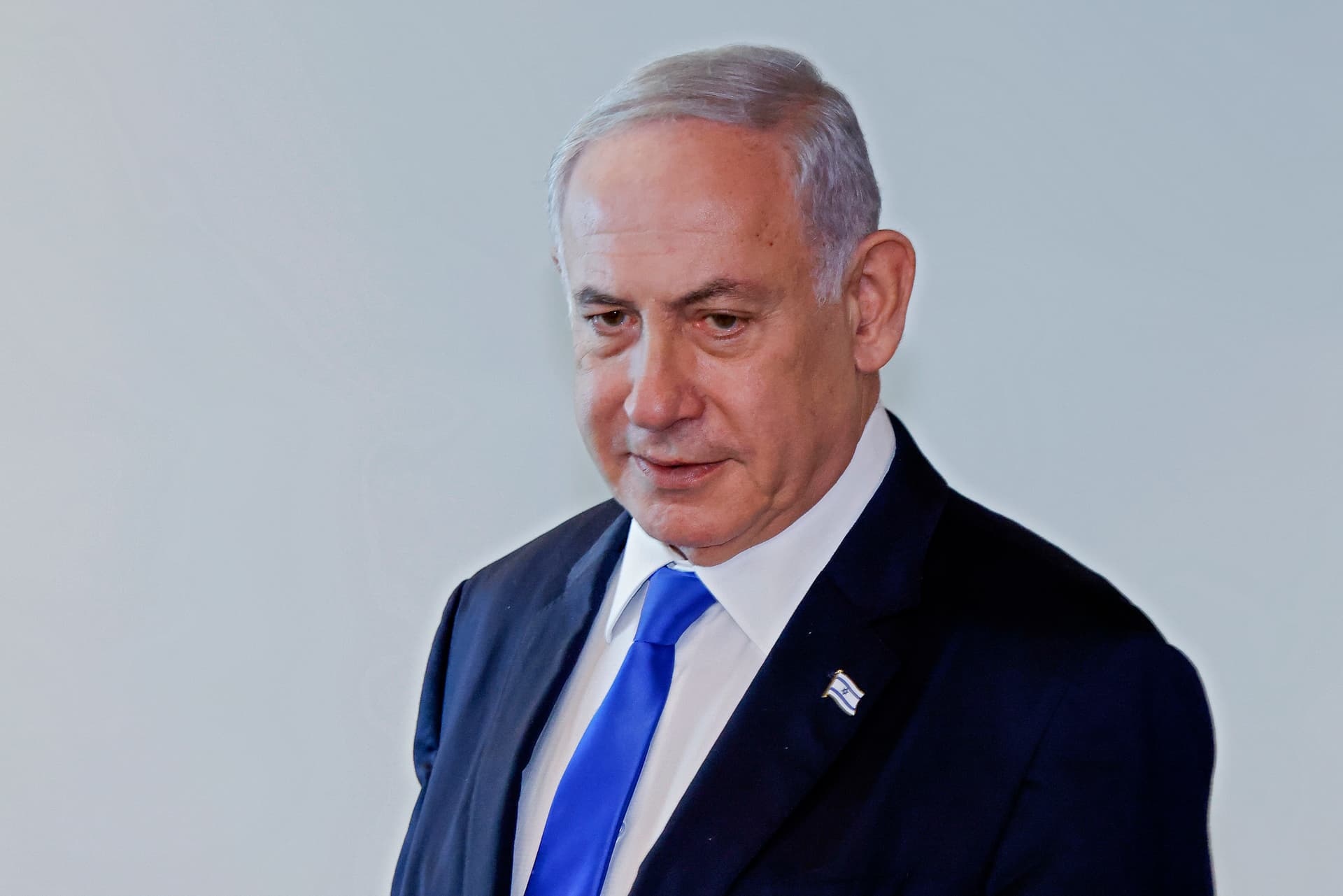 Kena Betancur/Getty Images Prime Minister Benjamin Netanyahu at the United Nations on September 20, 2023.