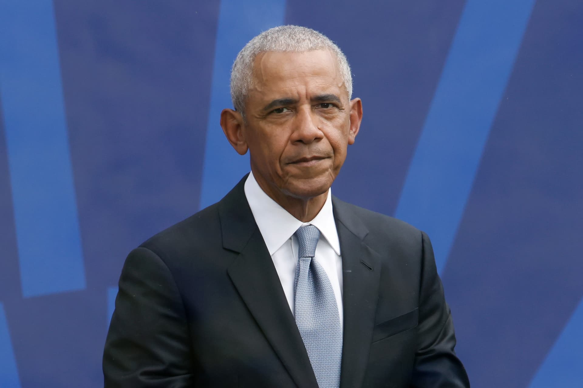 Taylor Hill/Getty Images President Obama at the dedication ceremony for the opening of the Barack Obama Presidential Center on June 18, 2026 at Chicago.