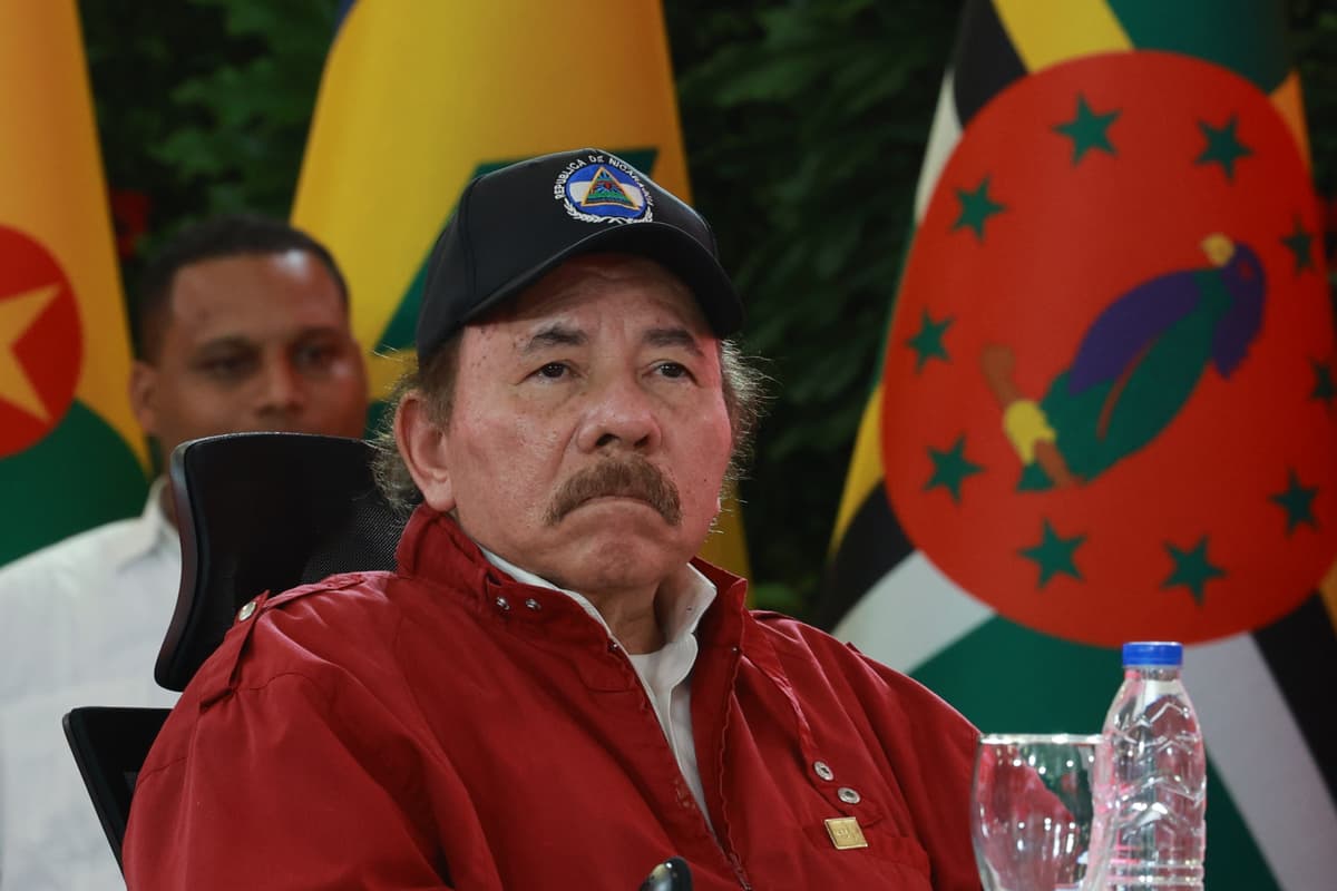 Jesus Vargas/Getty Images President Daniel Ortega of Nicaragua on April 24, 2024 at Caracas, Venezuela.