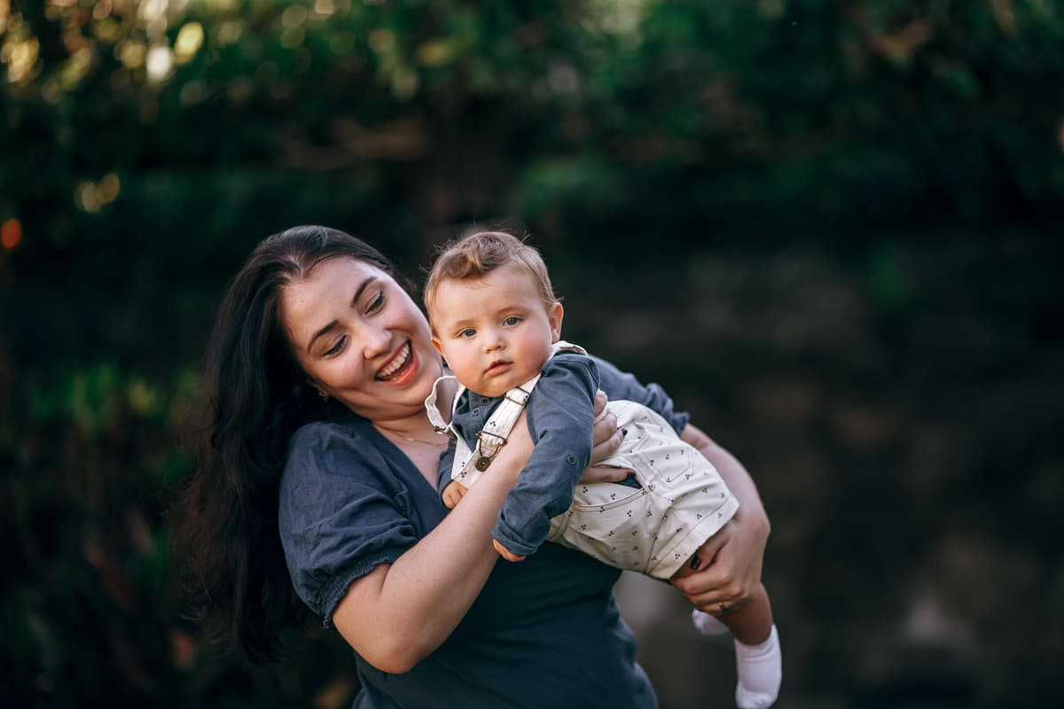Helena Lopes via Pexels.com A mother holds her child.