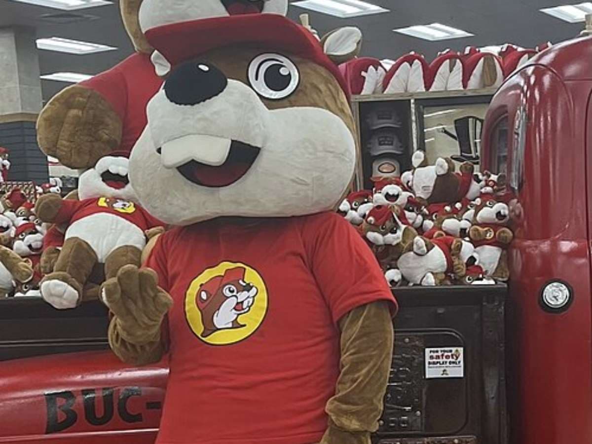 By TheFloridaMan - Own work, CC0 via Wikipedia "Buc-ee the Beaver" mascot at Warner Robins, Georgia, April 2024.