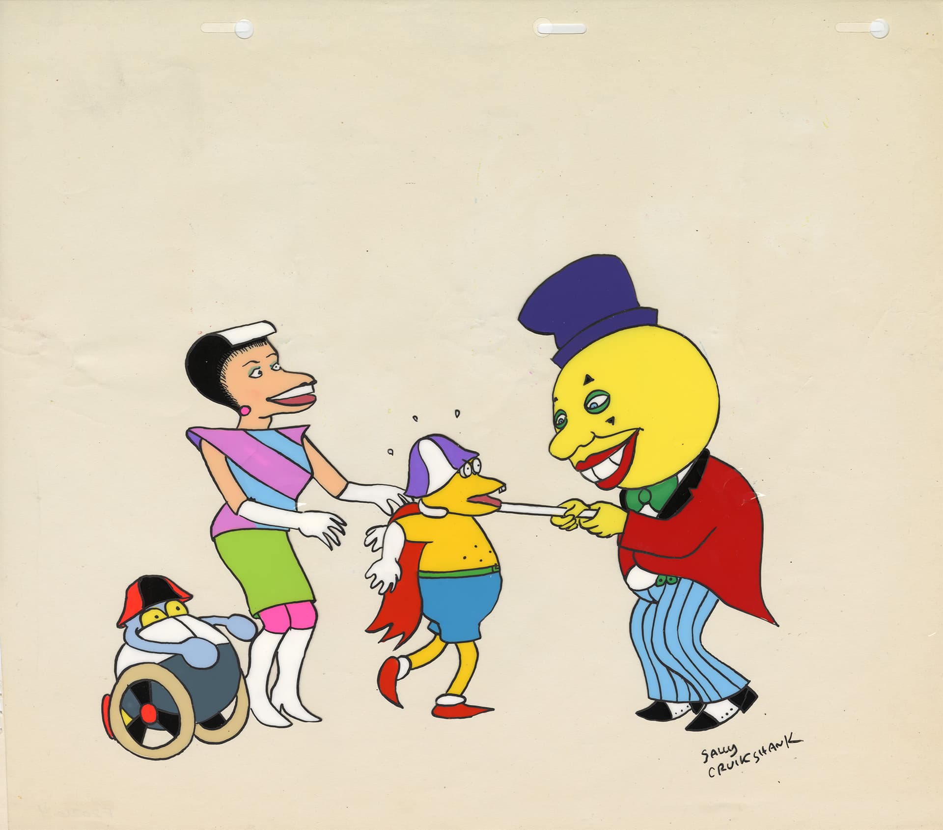 John Canemaker Collection/ MOMA 'Quasi at the Quackadero,' by Sally Cruikshank, 1975.