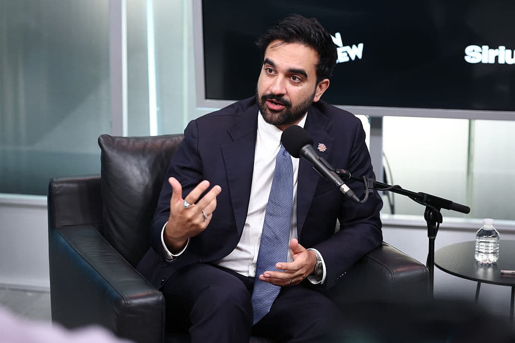 Cindy Ord/Getty Images for SiriusXM Mayor Zohran Mamdani on August 06, 2026 at New York City.