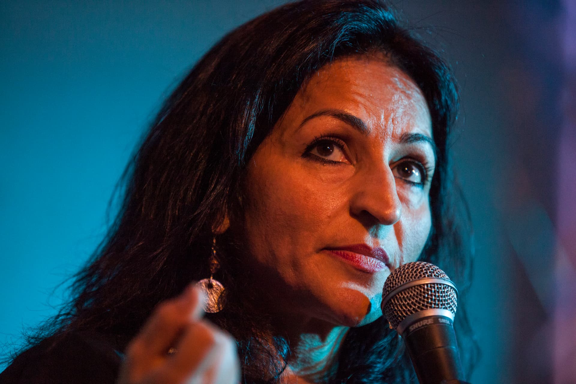 Rob Stothard/Getty Images Susan Abulhawa, a Palestinian-American writer and human rights activist.
