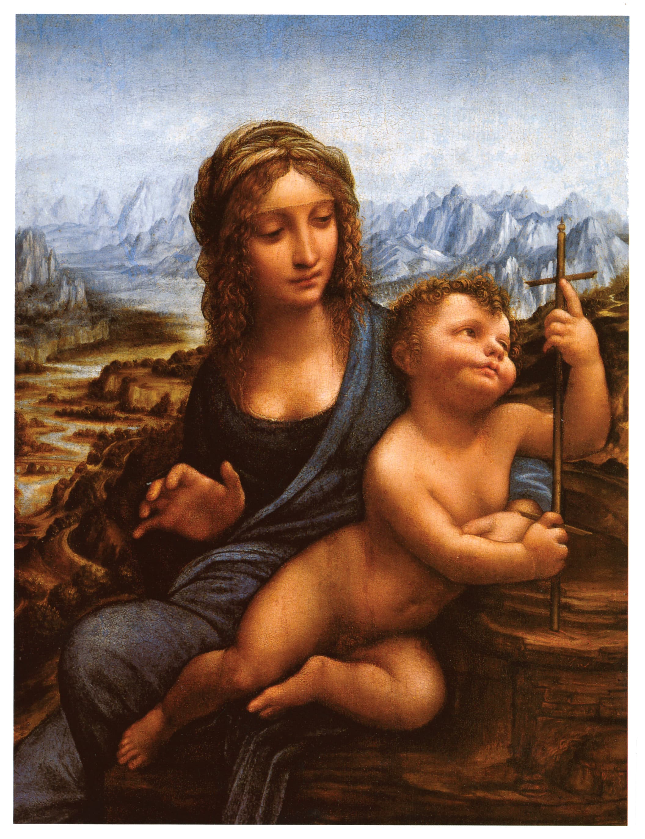 'Madonna of the Yarminder,'by Leonardo da Vinci, ca. 1501. 'Madonna of the Yarminder,'by Leonardo da Vinci, ca. 1501.