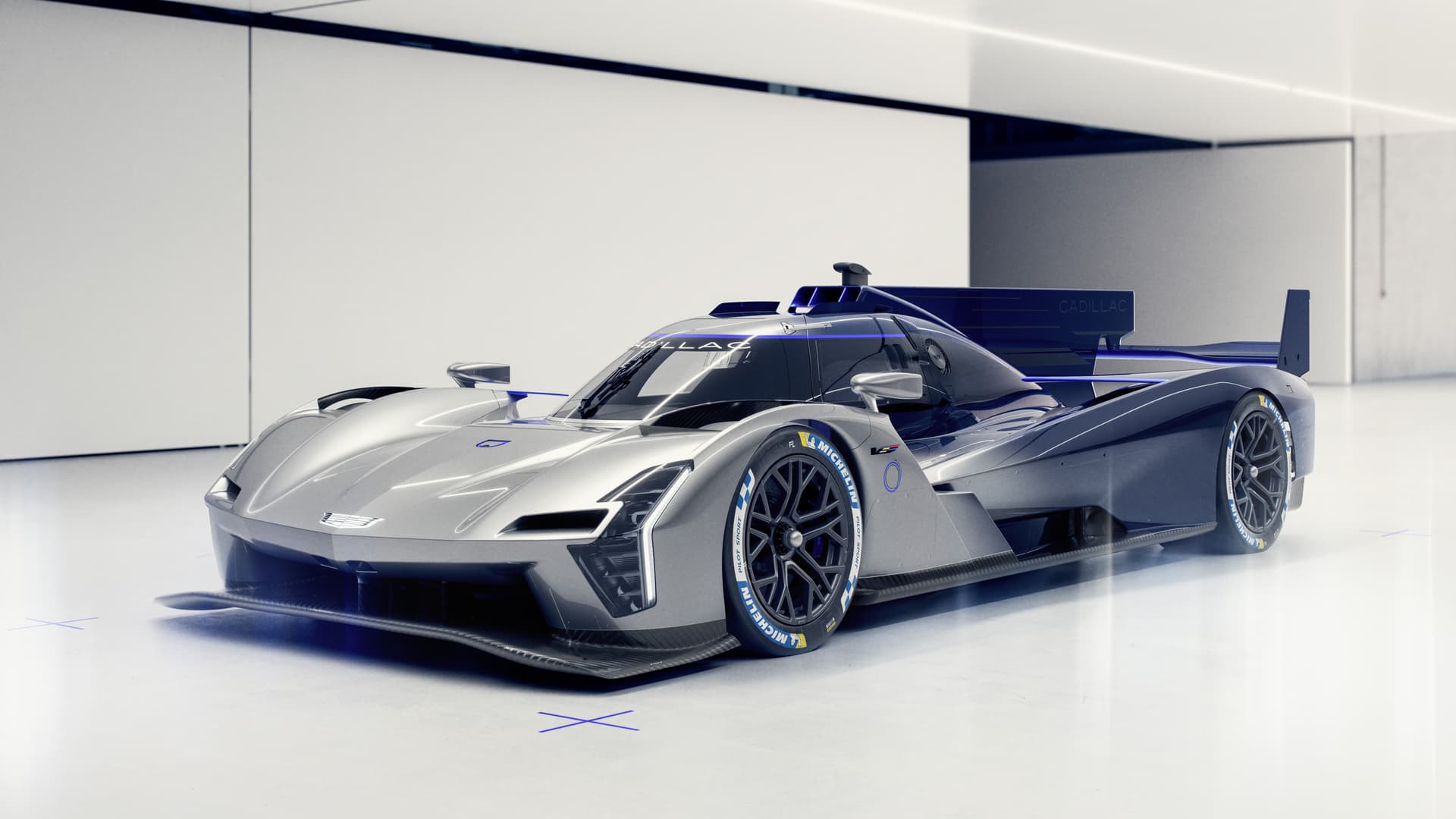 Cadillac The Cadillac V-One Concept is a proposed customer version of the V-Series.R factory racing car.