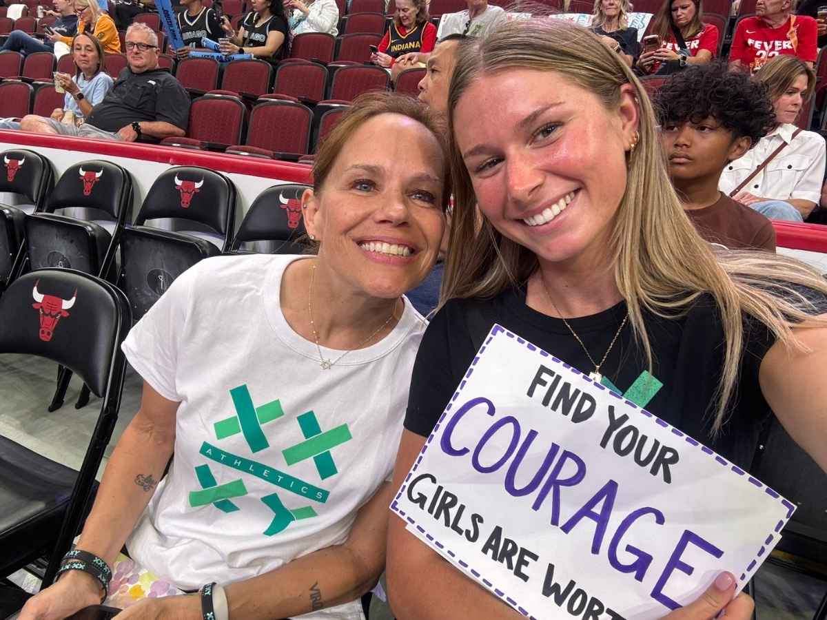 XX XY Athletics founder Jennifer Sey attends the Chicago Sky-Indiana Fever game on August 7, 2026, at Chicago. The New York Sun