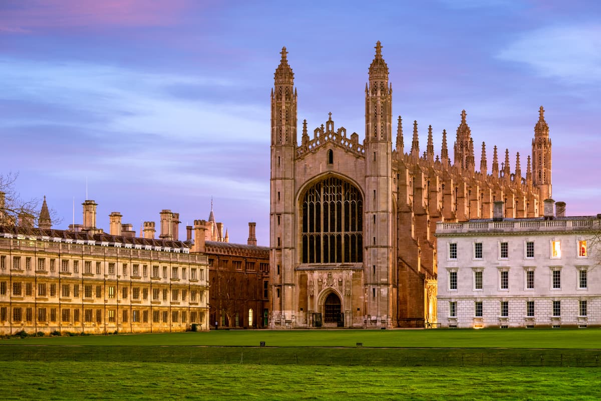 Getty Images The King's College Chapel at England's Cambridge University.