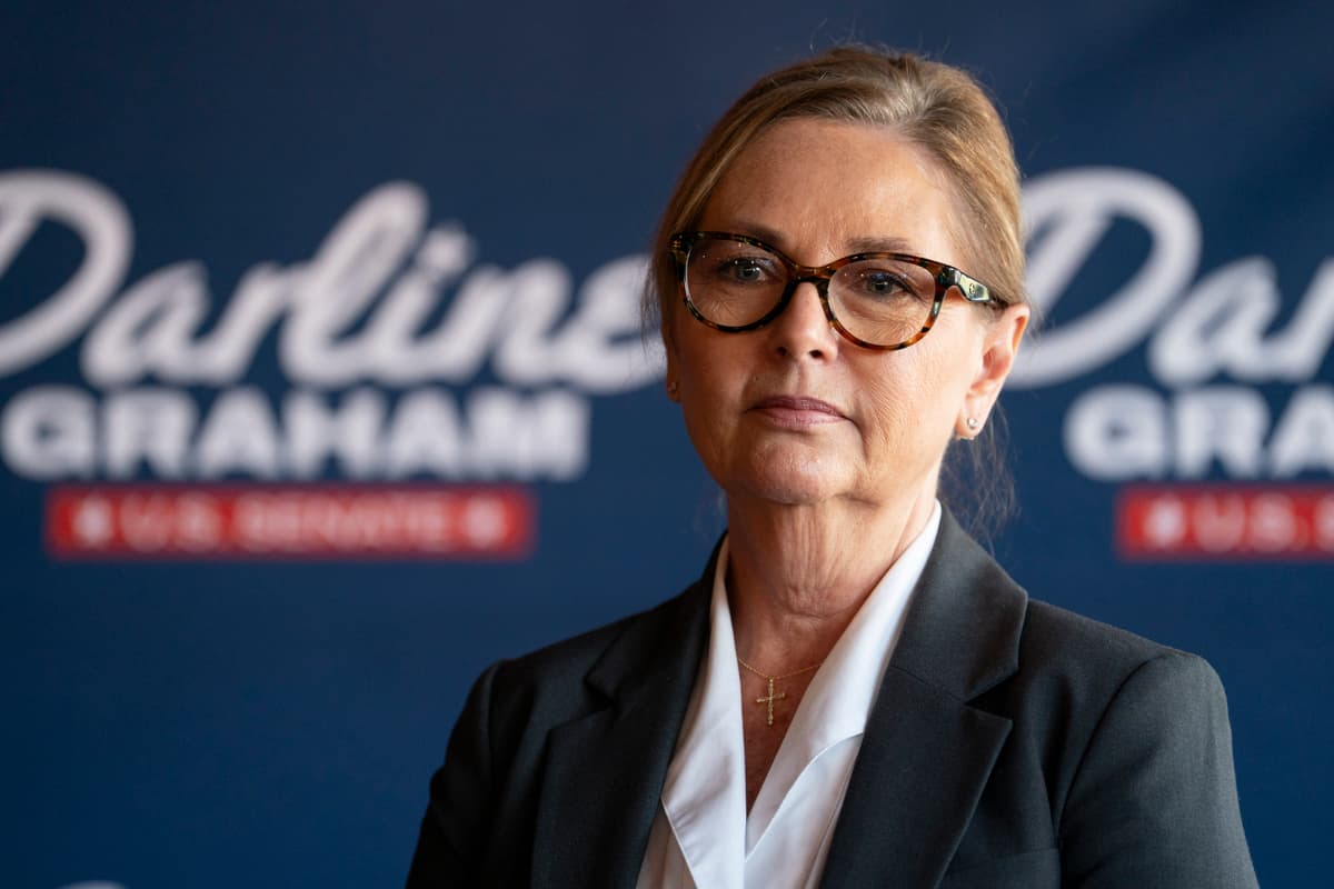 Sean Rayford/Getty Images Darline Graham was appointed to the Senate last month after the death of her brother, Senator Lindsey Graham, and is now at risk of losing the primary to a conservative congressman.