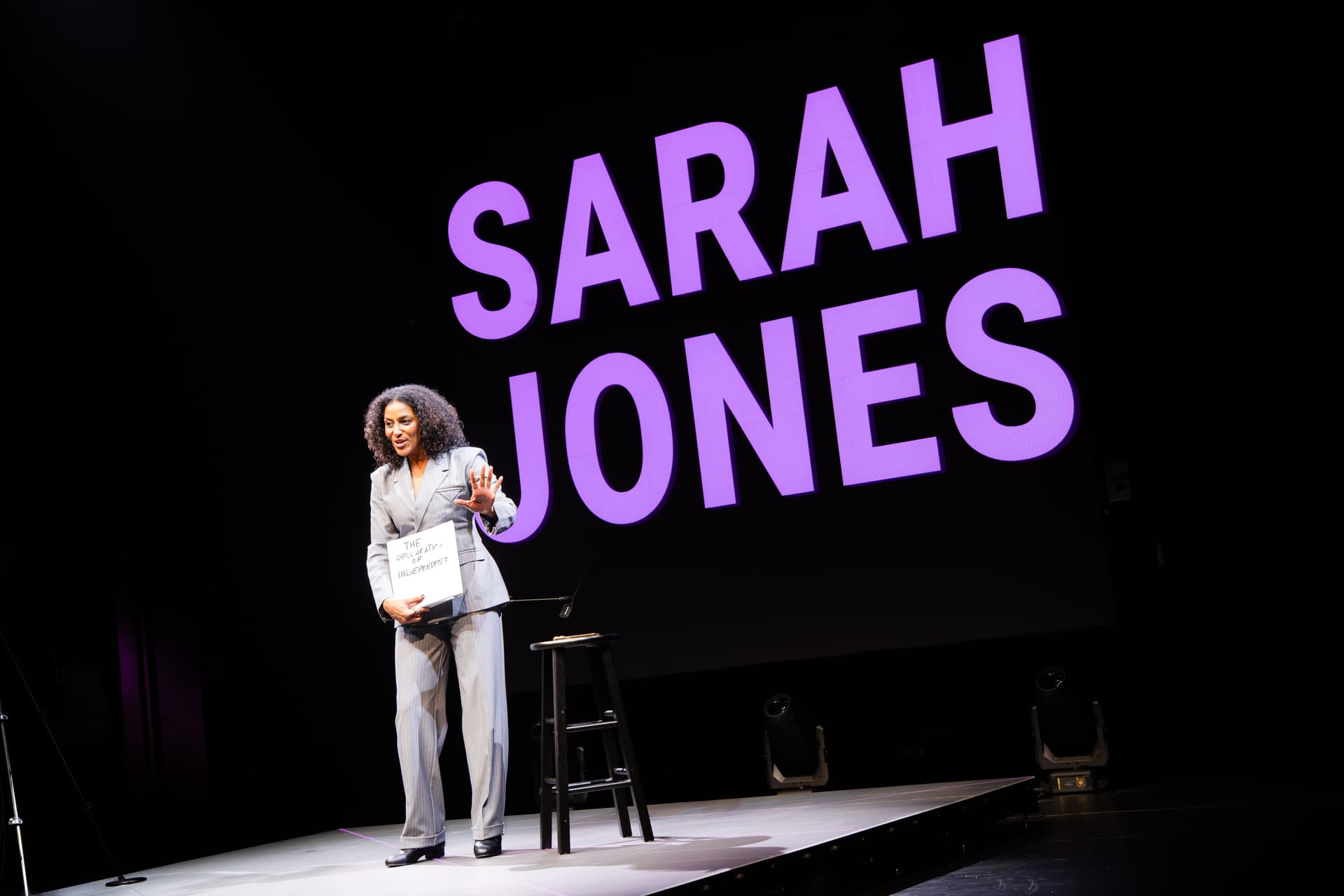 HanJie Chow Sarah Jones in 'America, Who Hurt You?'