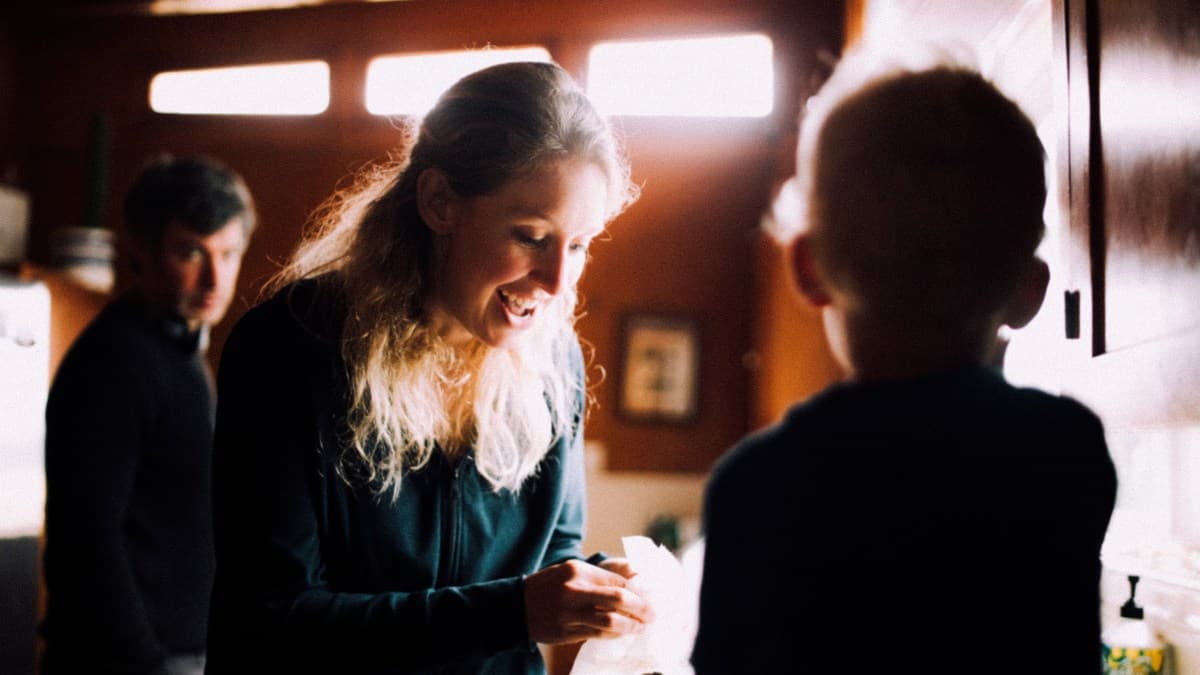 A24 Films Elizabeth Holmes in 'You Can See Everything.'