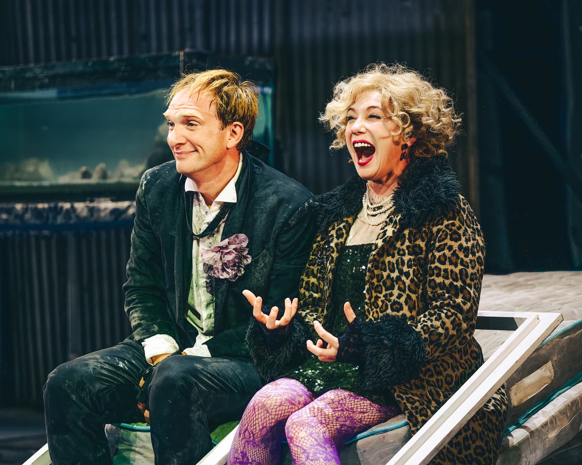 Austin Ruffer Andrey Burkovskiy and Chulpan Khamatova in 'Delirium.'