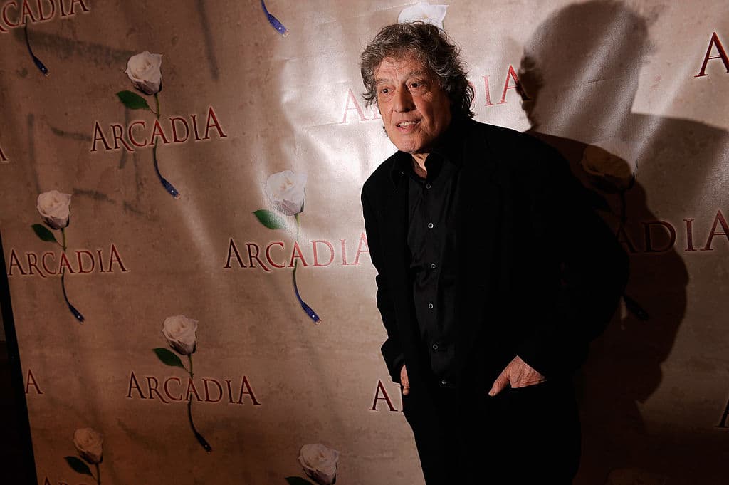 NEW YORK, NY - MARCH 17: Playwright Tom Stoppard attends the opening night Party for "Arcadia" on Broadway at Gotham Hall on March 17, 2011 in New York City. (Photo by Jemal Countess/Getty Images) Featured image for Tom Stoppard, the Erudite Entertainer, Was Part of the Luck We Had