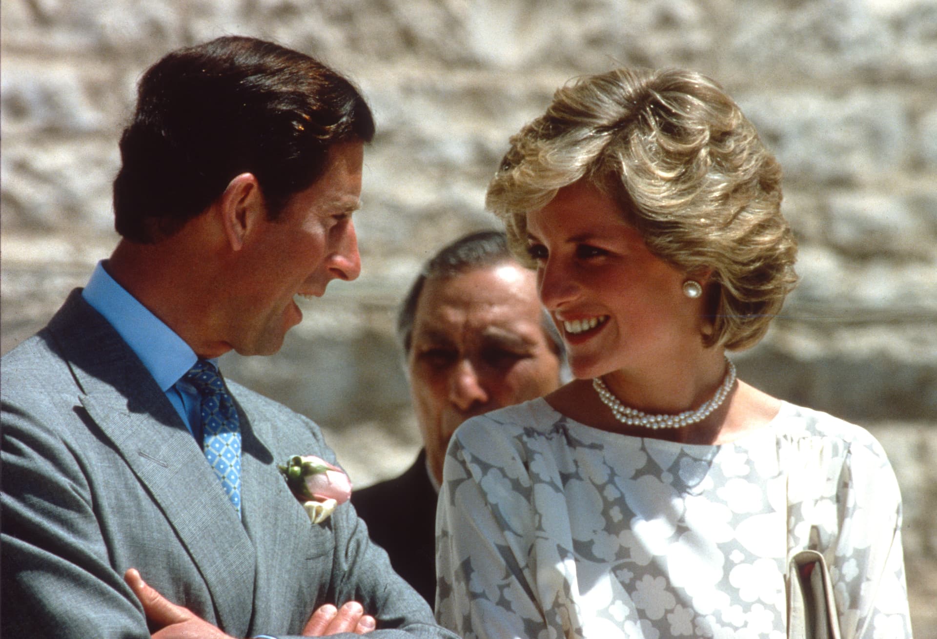Anwar Hussein/Getty Images Prince Charles, Prince of Wales and Diana, Princess of Wales, visit Molfetta, Italy, on May 2, 1985.