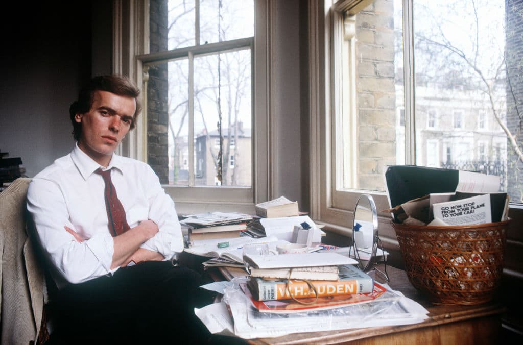 Ulf Andersen/Getty Images Martin Amis pictured in 1987.
