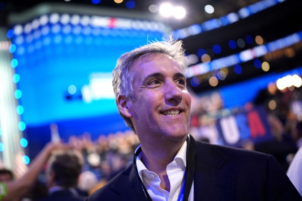 Andrew Harnik/Getty Images Michael Cohen, former personal lawyer to President Trump on August 20, 2024 at Chicago, Illinois.
