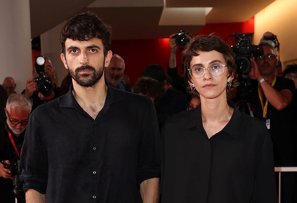 Carlo Paloni/Getty Images Yuval Abraham and Rachel Szor attend the Naza' Screening during the 83rd Venice International Film Festival at Sala Grande on September 10, 2026 at Venice, Italy.