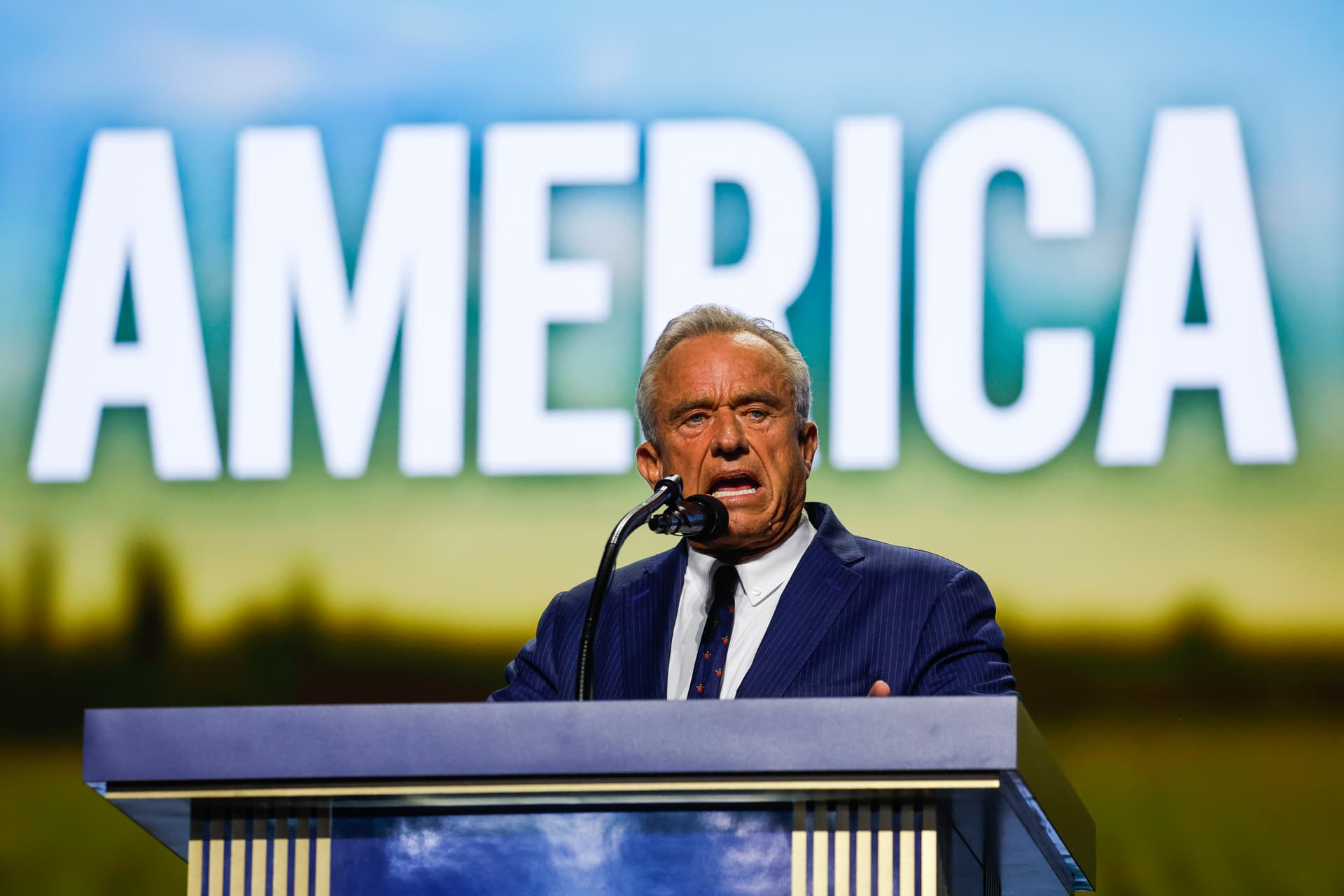 Justin Sullivan/Getty Images. Health and Human Services Secretary Robert F. Kennedy Jr.