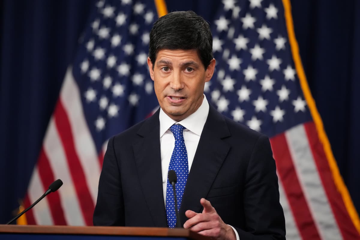 Andrew Harnik/Getty Images Federal Reserve Chair Kevin Warsh speaks after raising interest rates.