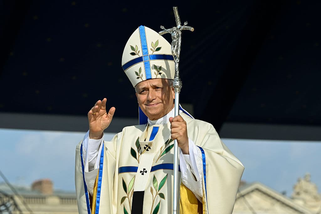 Simone Risoluti Vatican Media/Getty Images Pope Leo XIV on September 26, 2026 at Paris, France.