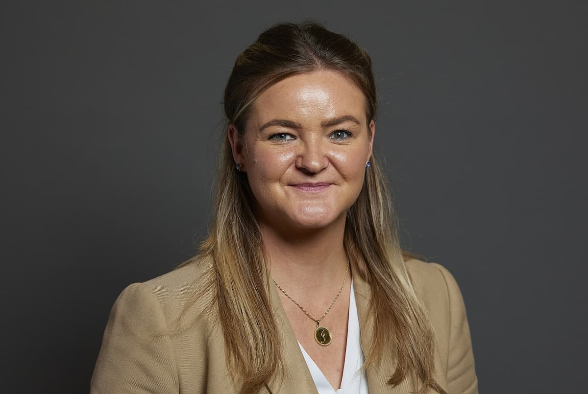 House of Commons / Laurie Noble via Wikimedia Commons CC3.0 Britain's nature minister, Jenny Riddell-Carpenter. MP.
