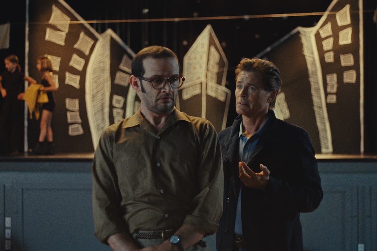 Courtesy of Variance Films and Blue Harbor Entertainment Will Brill and Rob Lowe in 'The Musical.'
