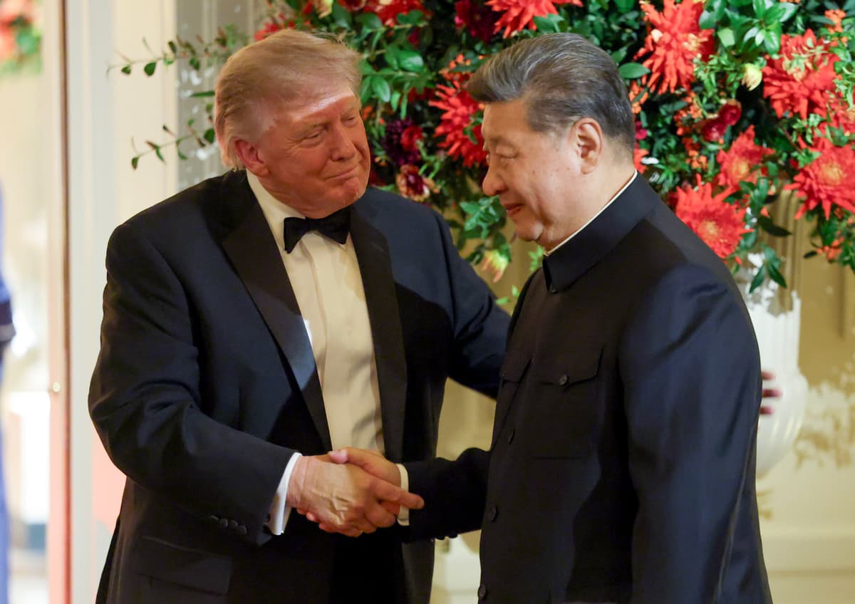 Kevin Dietsch/Getty Images President Trump welcomes President Xi Jinping of China to speak during a state dinner at the White House on September 24, 2026.