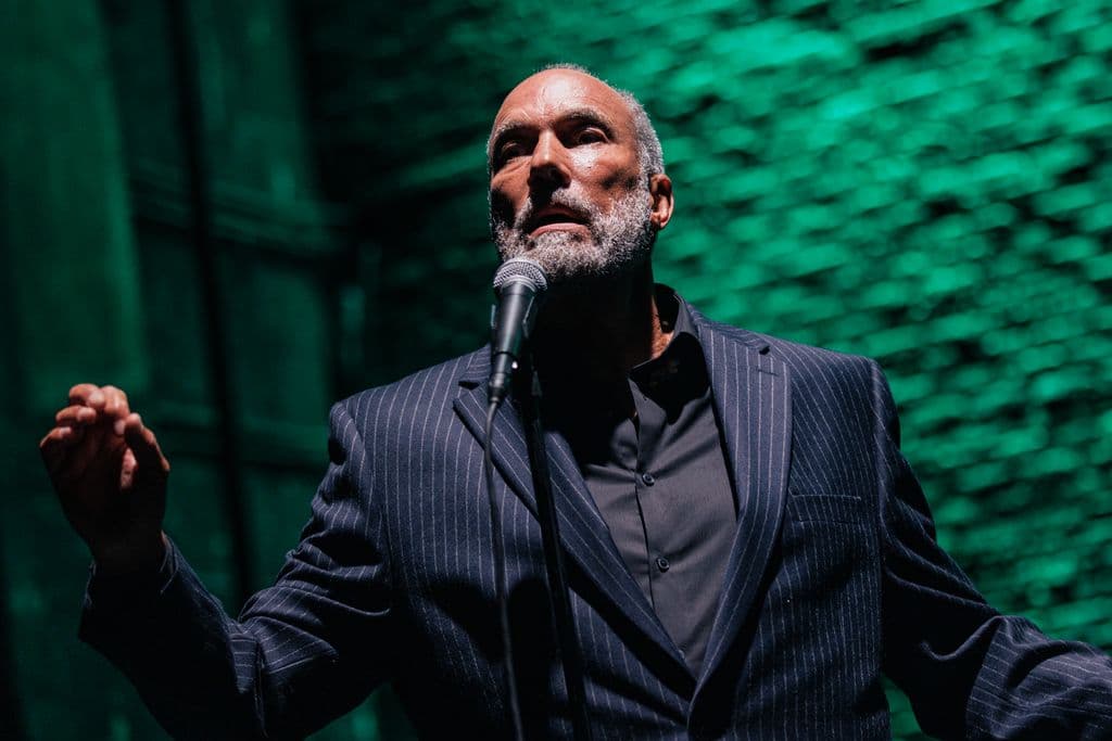 Marc J. Franklin Roger Guenveur Smith in 'In Honor of Jean-Michel Basquiat.'