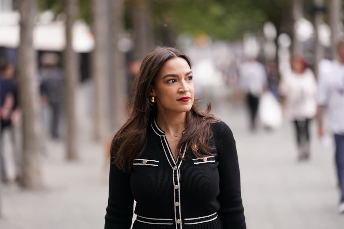 Adam Gray - pool/Getty Images Congresswoman Alexandria Ocasio-Cortez on September 11, 2026 at New York City.