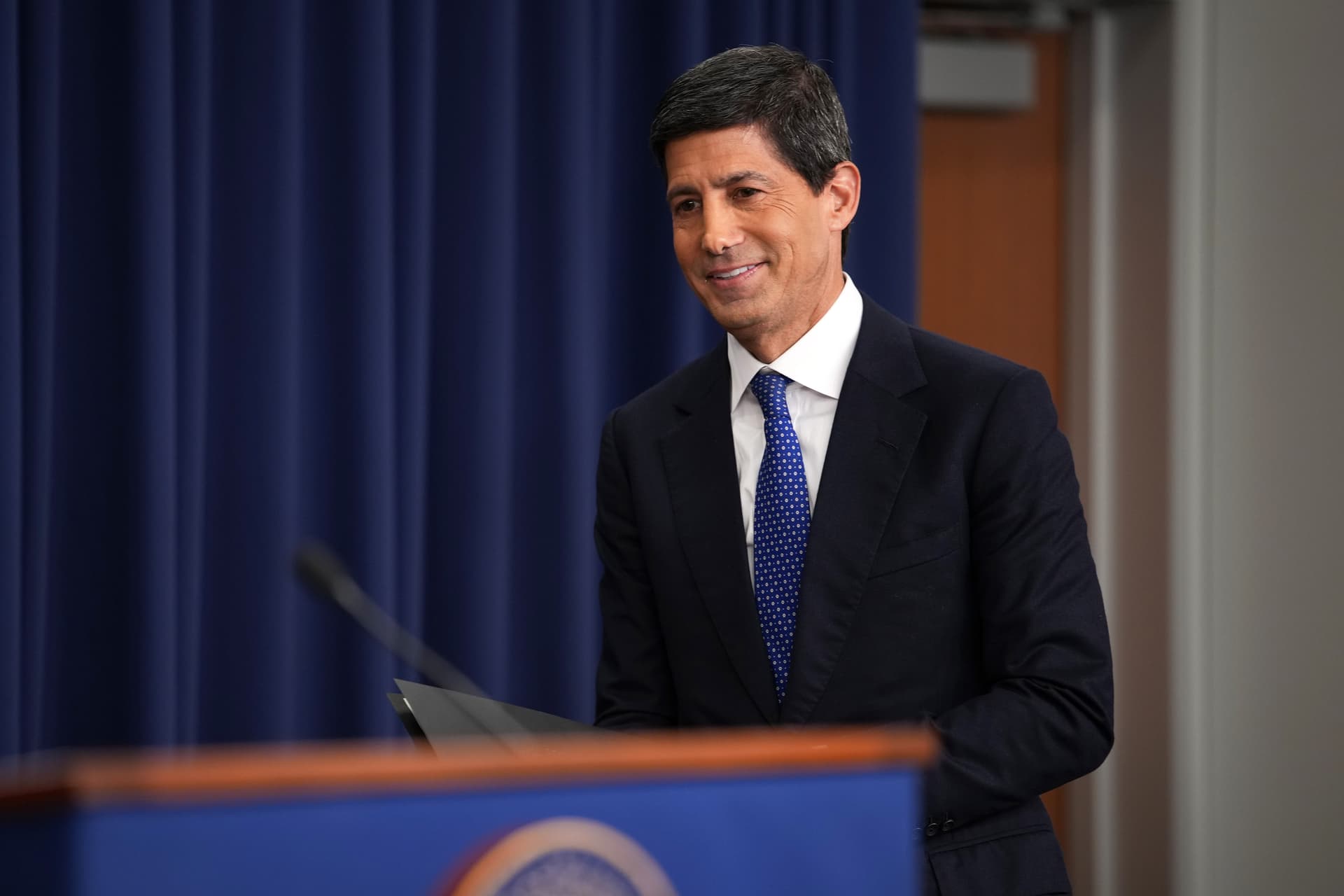 Andrew Harnik/Getty Images The Fed chairman, Kevin Warsh, on September 16, 2026.