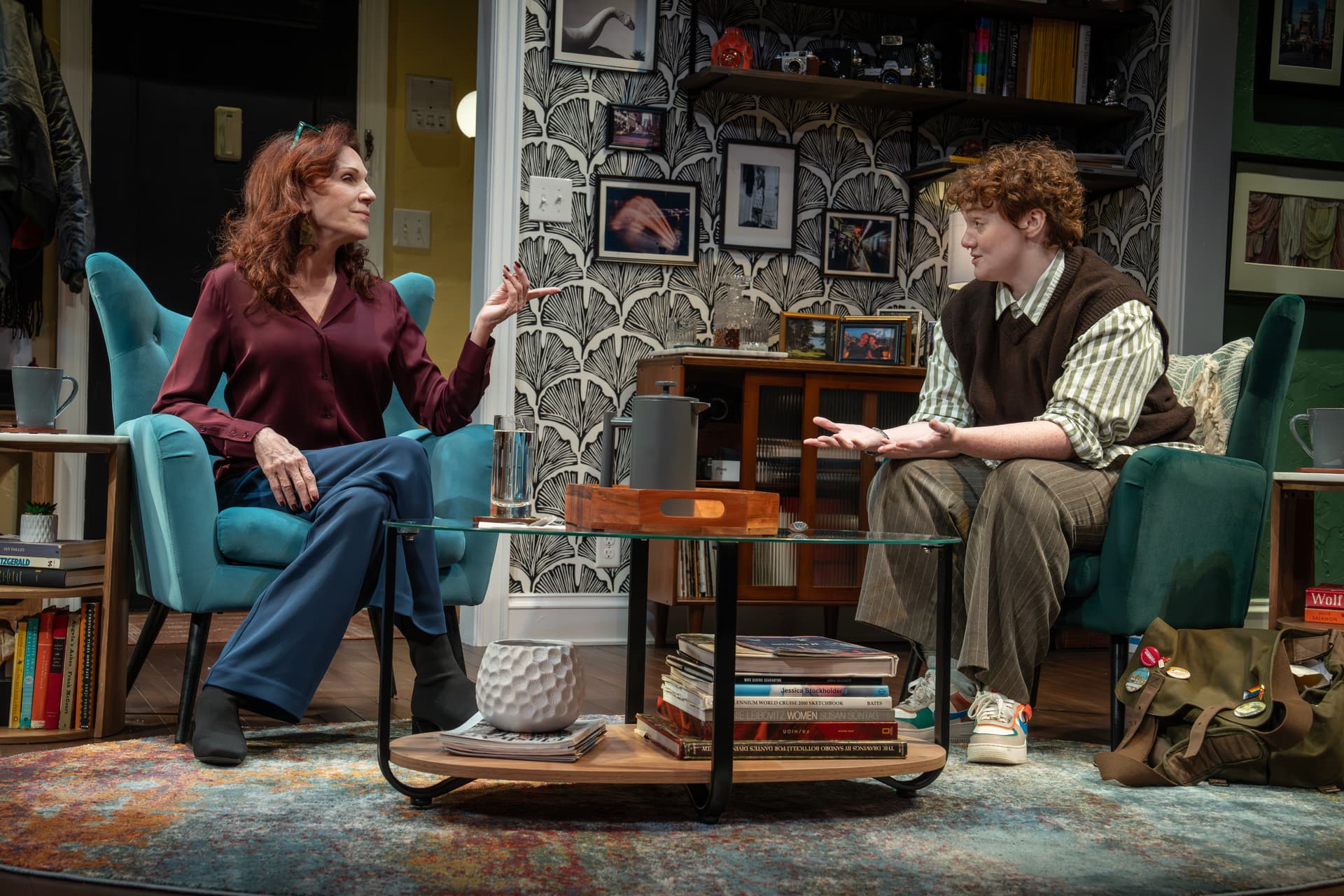 Joan Marcus Marilu Henner and Shannon Purser in 'The Ask.'