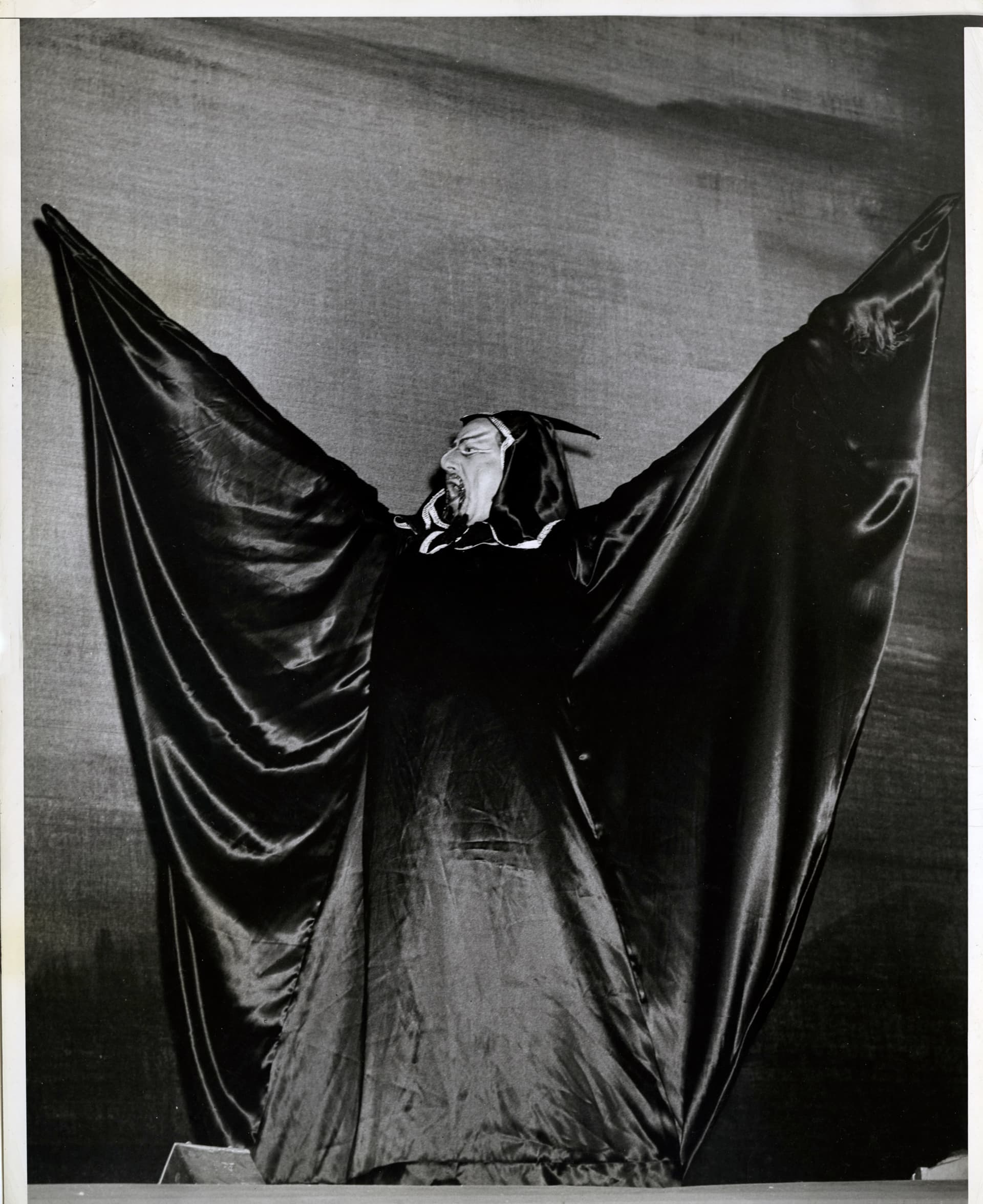 New Museum 'The Foreman Of The Devils Was Peeved… because the assistant devils were not in costume,' by Weegee, 1945.