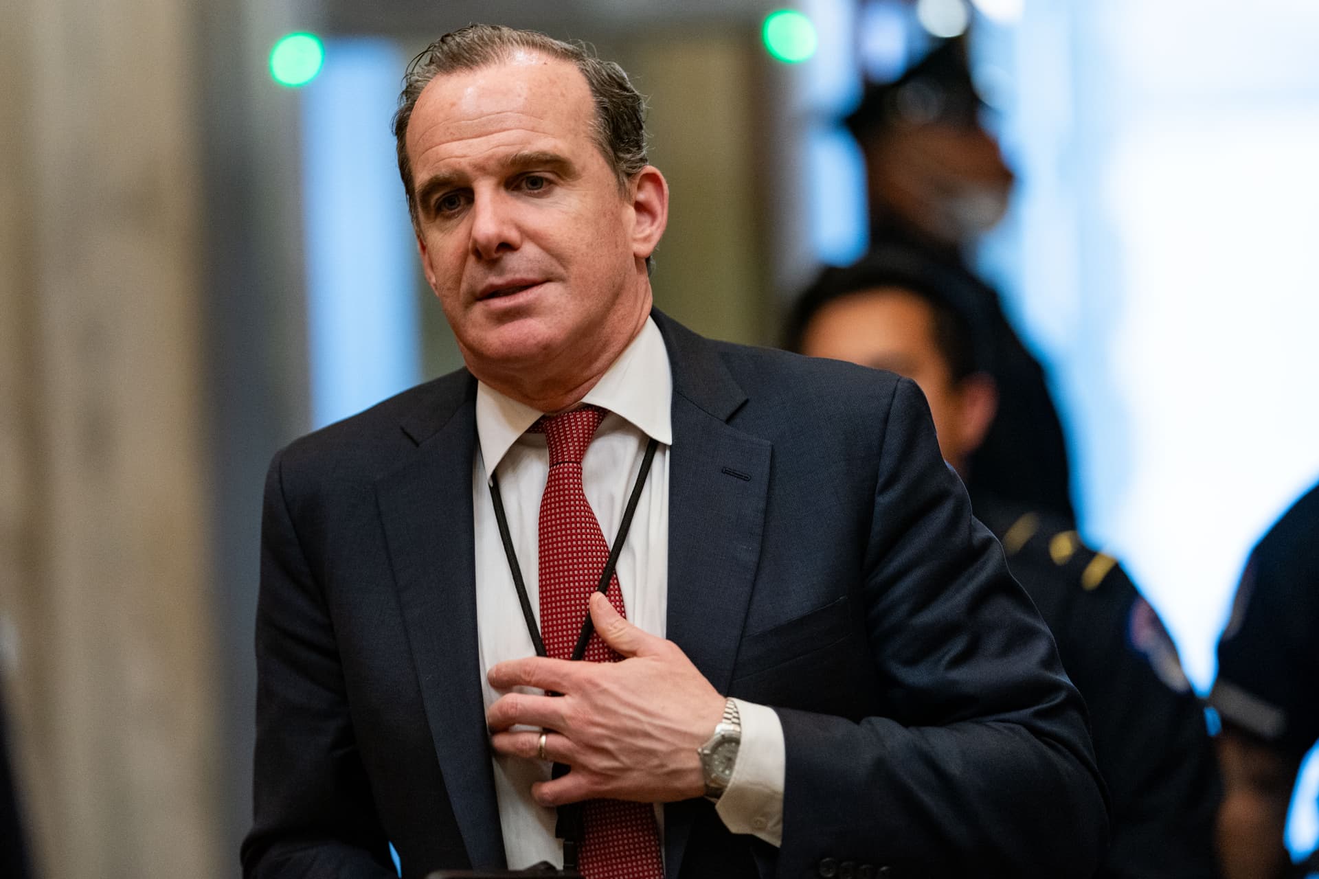 Kent Nishimura/Getty Images. Former White House Coordinator for the Middle East Brett McGurk.