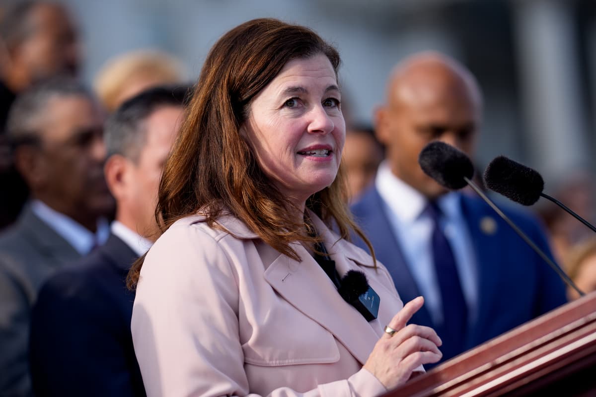 Andrew Harnik/Getty Images Money will be cut from Michigan’s 8th district, where Congresswoman Kristen McDonald Rivet, a Democrat, is running against a Republican who had previously suspended his campaign.