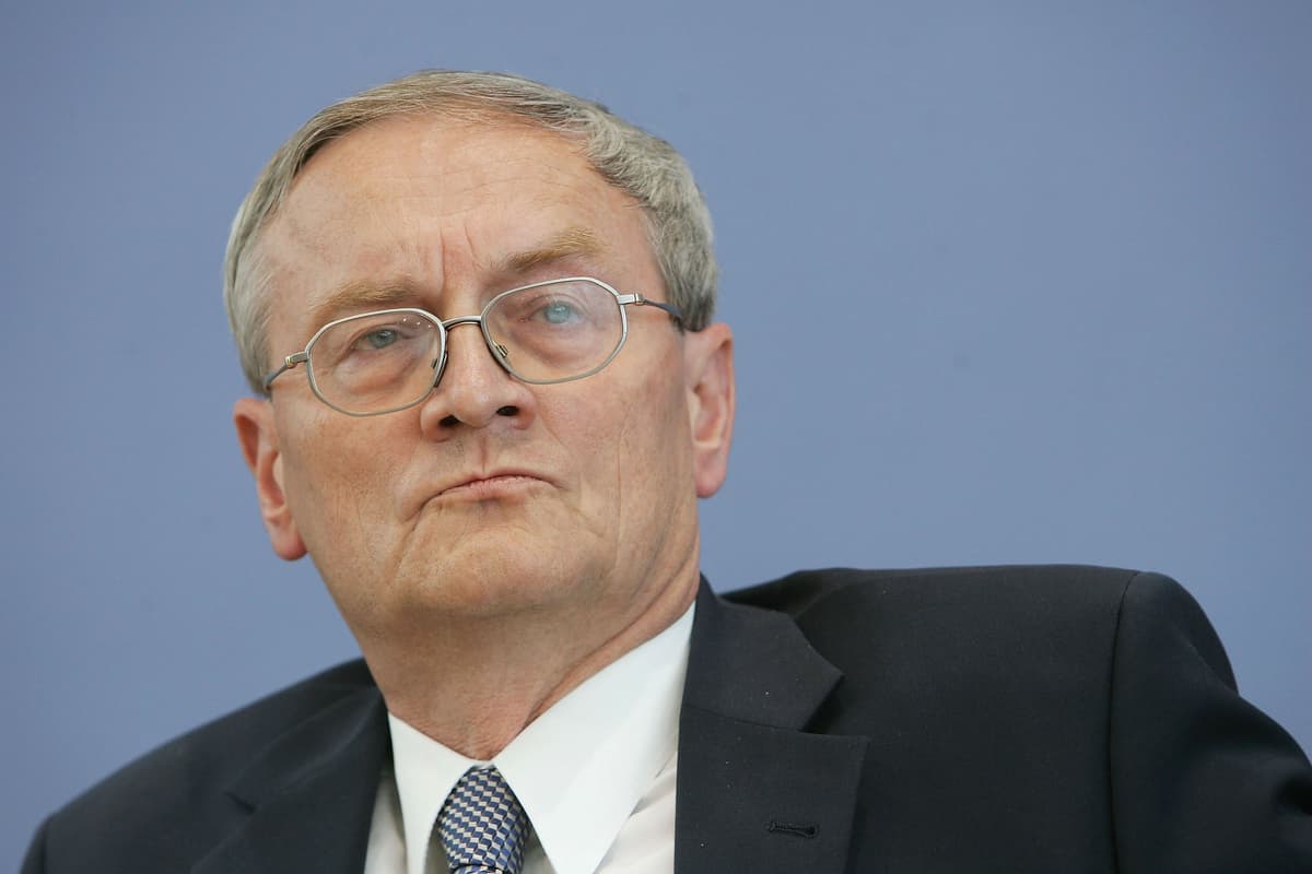 Sean Gallup/Getty Images. August Hanning the former head of the Bundesnachrichtendienst.
