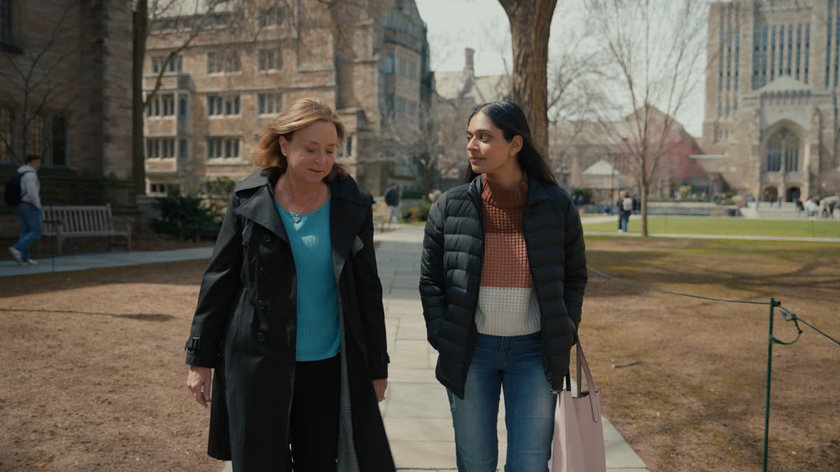 Assemble Collective Kristin Bride and Trisha Prabhu in 'Your Attention Please.'