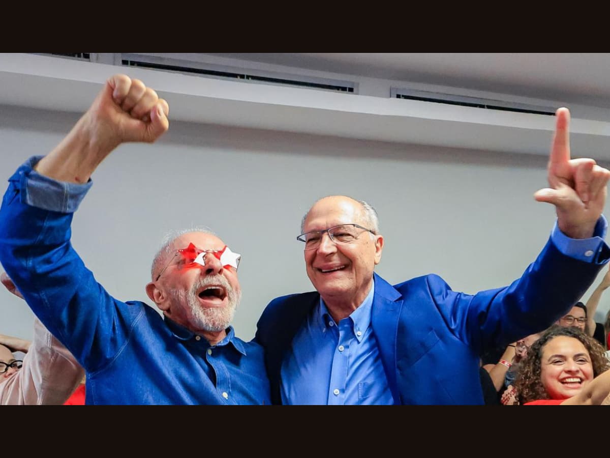 Ricardo Stuckert shared by Luiz Inácio Lula da Silva on X Luiz Inácio Lula da Silva celebrates his re-election as president of Brazil on October 25, 2026 at São Paulo.