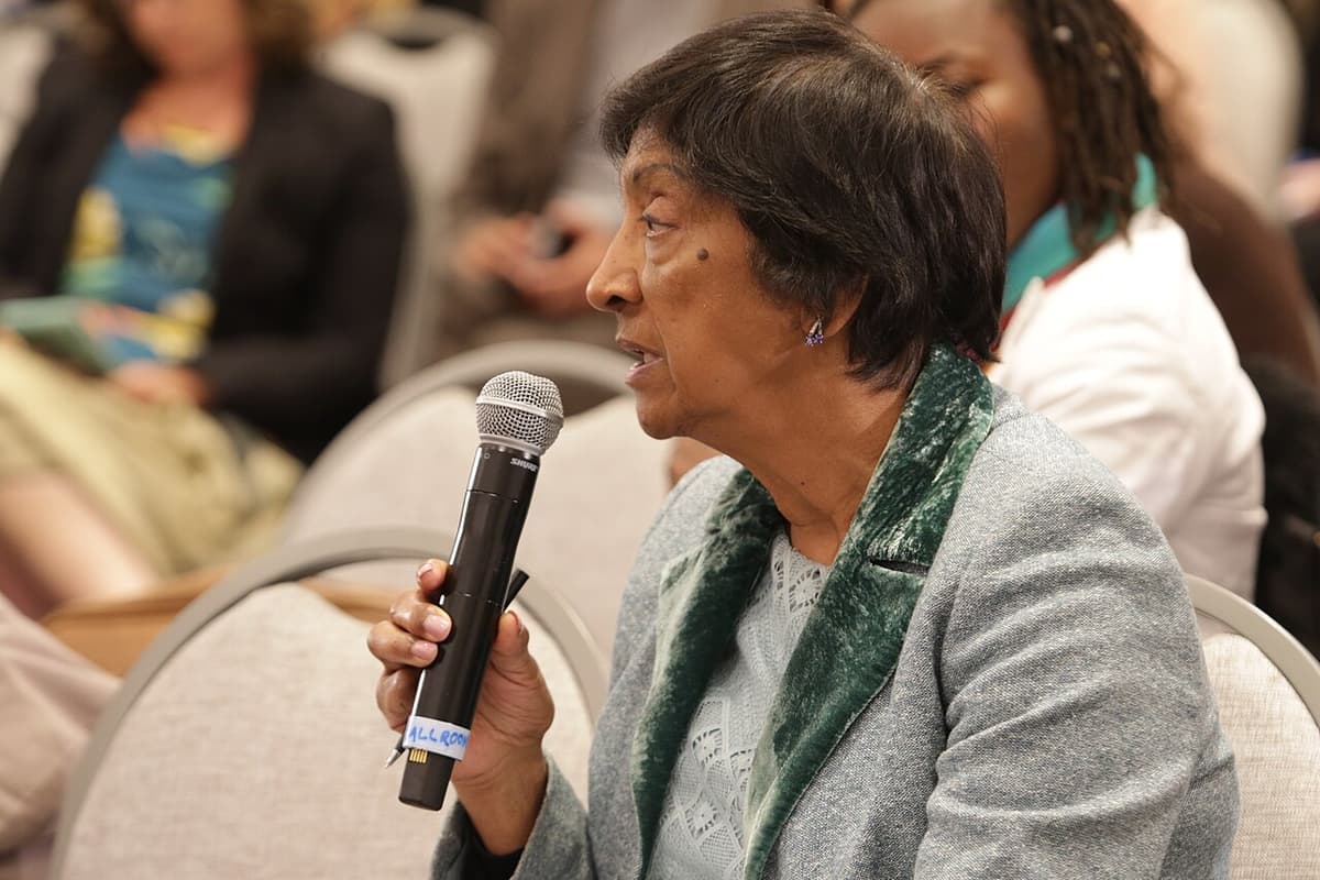 Wayamo Foundation via Wikimedia Commons CC2.0 The recipient of the 2026 Nobel prize for peace, Navanethem 'Navi' Pillay, in 2018.