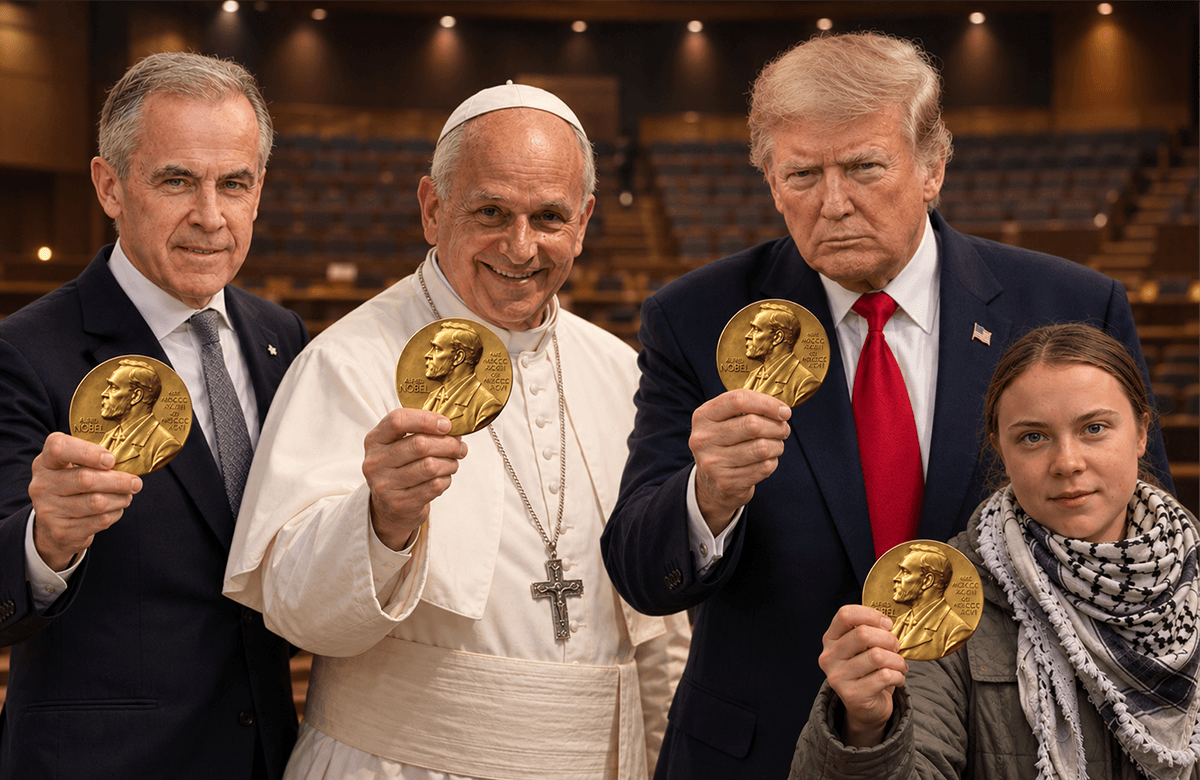 The NY Sun. President Trump Views for Nobel Peace Prize.