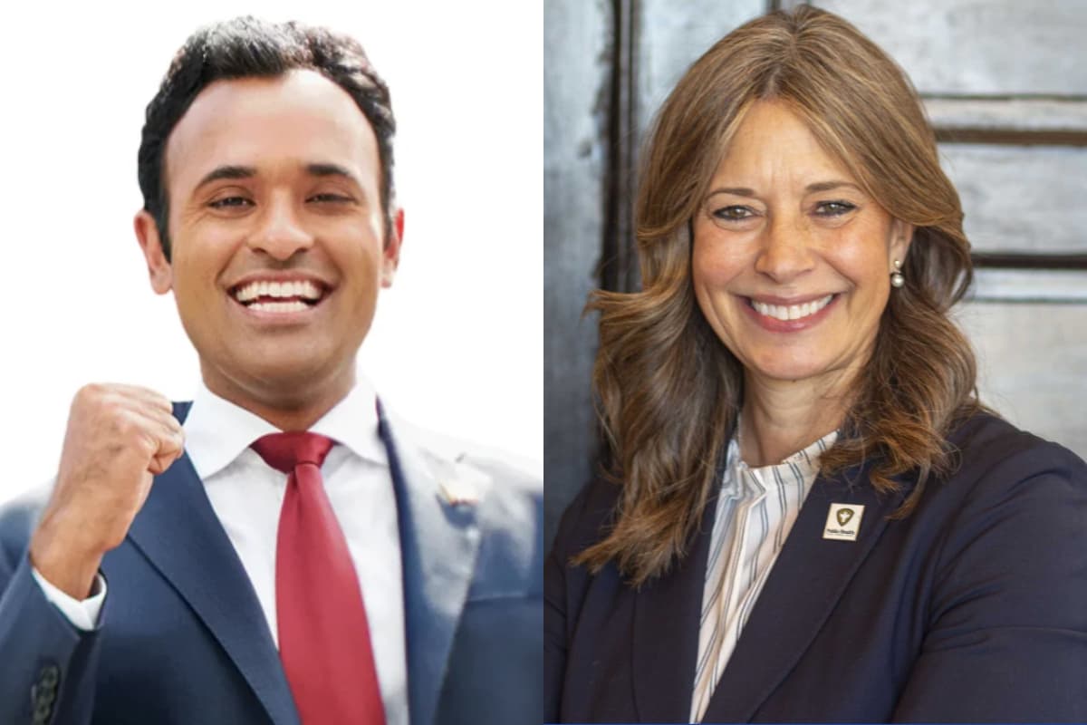 VivekforOhio.com and ActonforGovernor.com Ohio's gubernatorial candidates Vivek Ramaswamy and Amy Acton.