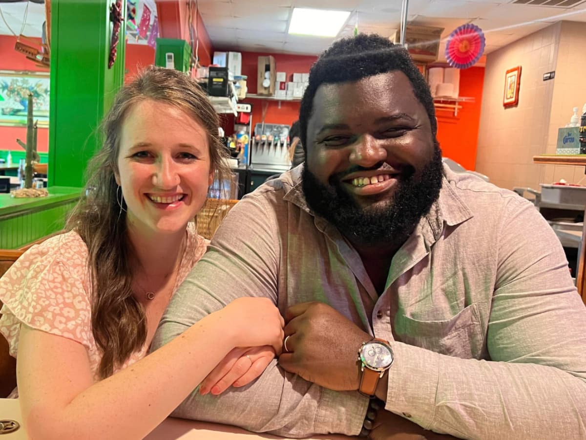 They Sey Family via GiveSendGo Christian commentator Samuel Sey, seen here with his wife Annie in an undated photograph, is facing deportation from the United States for overstaying his visa by more than four years.