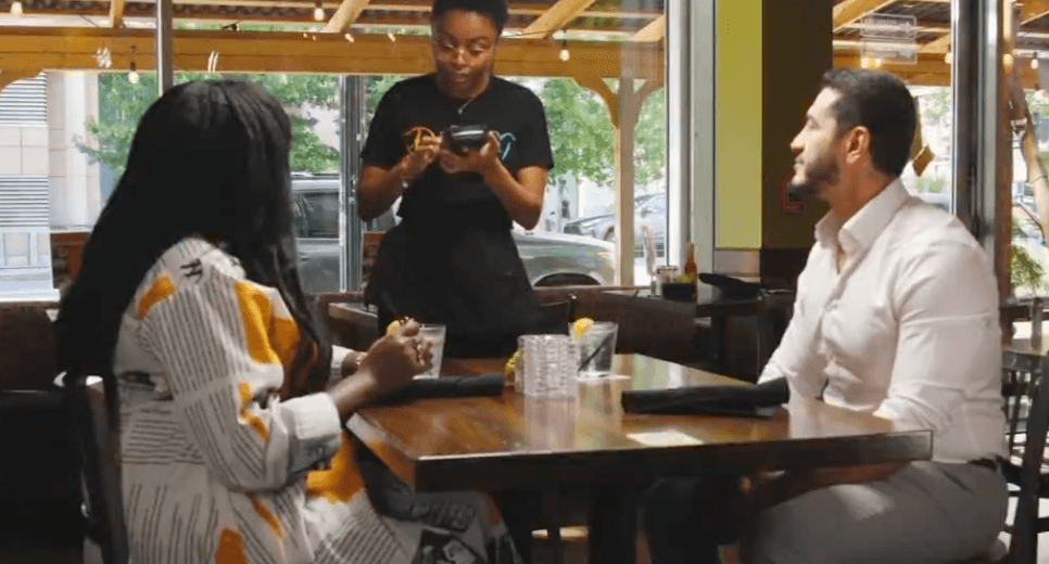 Via X In an interview at a Washington, D.C., restaurant with the publisher of The Root, Ashley Allison, Dr. El-Sayed had a plate of fried chicken and discussed racial tensions.