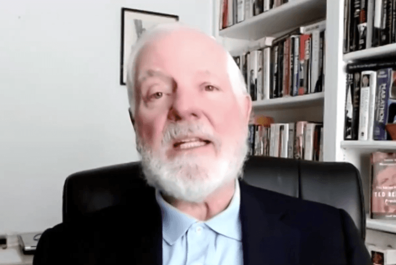 Via X Former John Ehrlichman aide Geoff Shepard discusses his theory of the Watergate scandal on an episode of Steve Bannon’s WarRoom on August 12, 2025.
